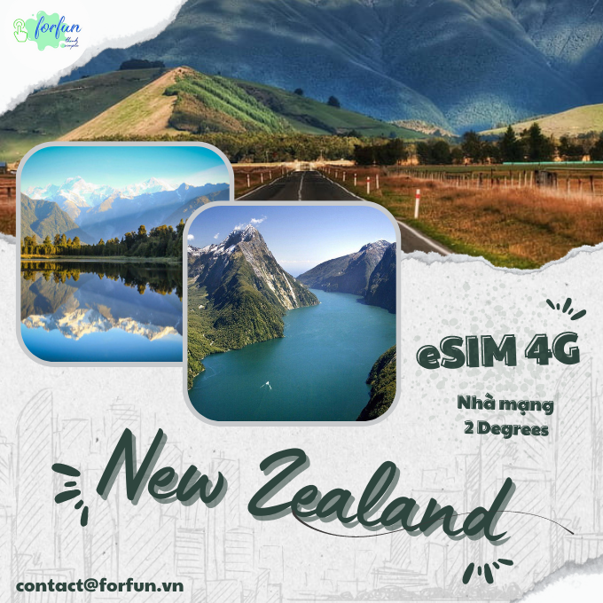 eSim NewZealand (NewZealand eSim)