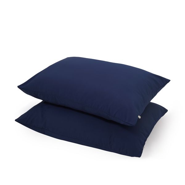  Cặp vỏ gối nằm Premium Cotton xanh navy 