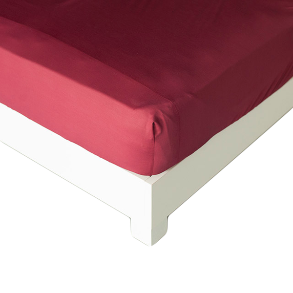  Ga giường Premium Cotton đỏ bordeaux 
