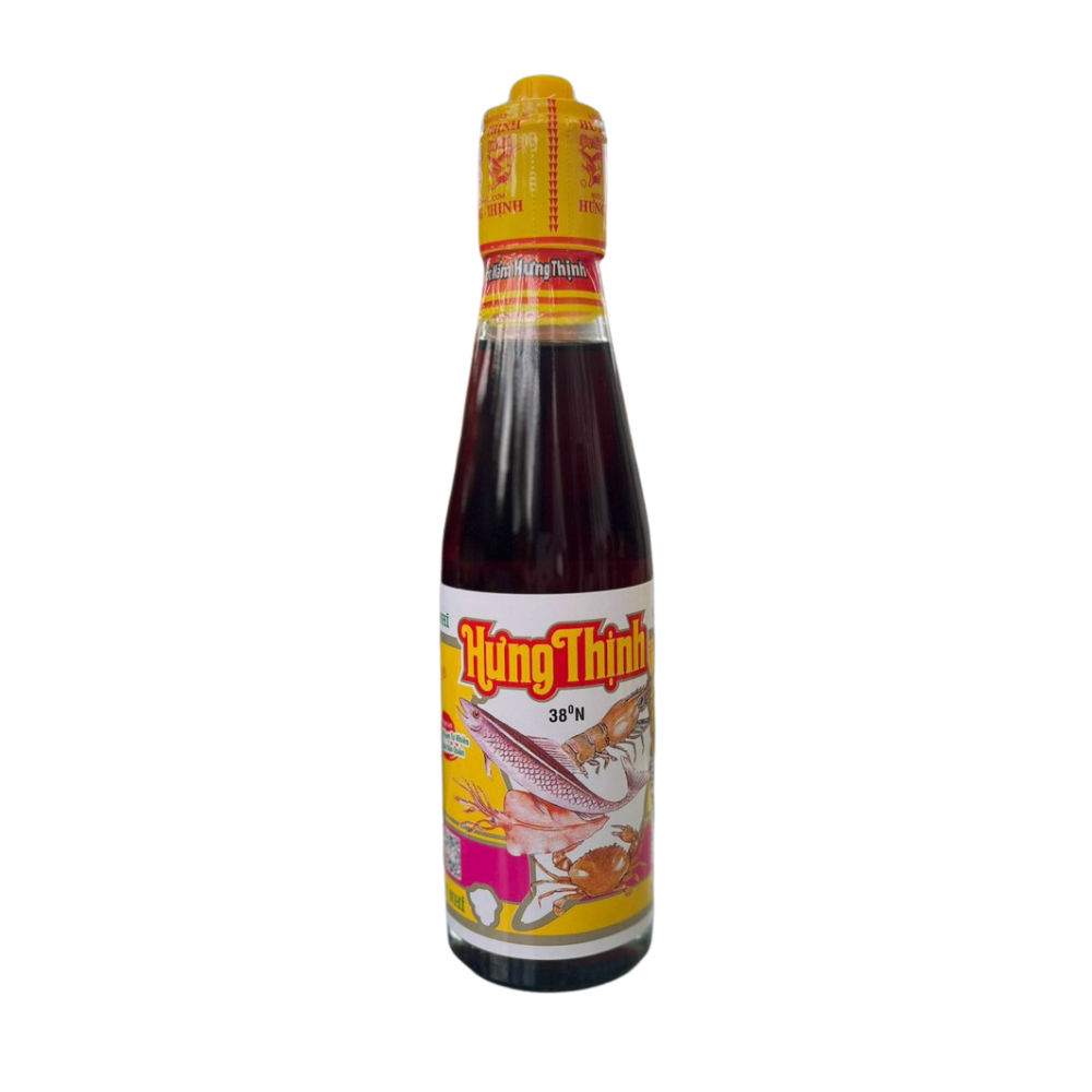 Nước Mắm Cá Cơm Nhĩ Hưng Thịnh - 38 độ Đạm - 220Ml ( 1 Thùng 30 Chai )