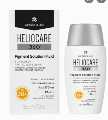Kem Chống Nắng Heliocare 360 Pigment Solution Fluid SPF 50+ PA++++ 50ml