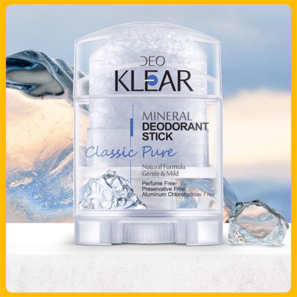 Lăn khử mùi đá khoáng Deo KLEAR 𝐂𝐋𝐀𝐒𝐒𝐈𝐂 𝐏𝐔𝐑𝐄