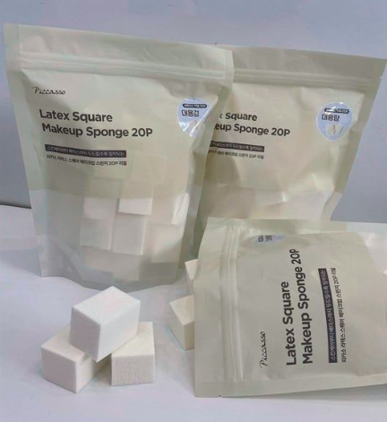 Mút Tán Nền Piccasso Latex Square Makeup Sponge (Lẻ 1 Miếng)