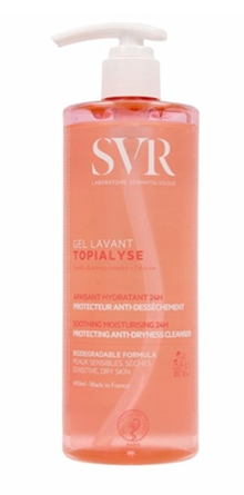 Sữa rửa mặt Svr Gel lavant Topialyse (hồng) 400ml