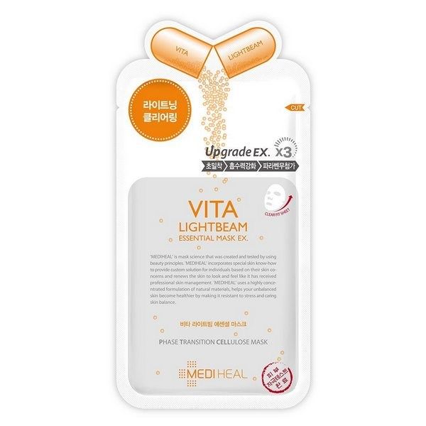 Mặt nạ dưỡng trắng Mediheal Vita Lightbeam Essential Mask Ex 25ml