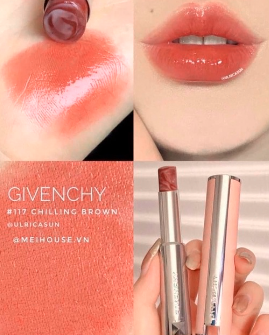 Son Dưỡng Givenchy Rose Perfacto 117 Chilling Brown