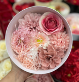 Hộp Hoa tròn
