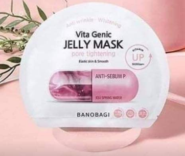 Mặt nạ Banobagi Pore Tightening Elastic & Smooth Jelly Mask 30ml (hồng)