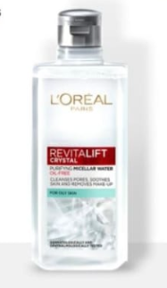 Tẩy Trang L'oreal Revitalift Crystal 95ml