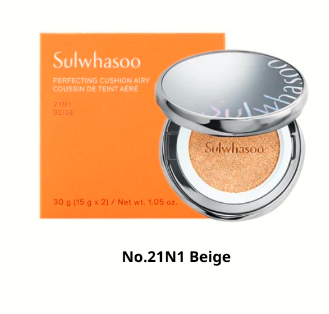 Phấn Nước Sulwhasoo Perfecting Cushion Coussin De Teint No.21N1 Beige (15g*2)