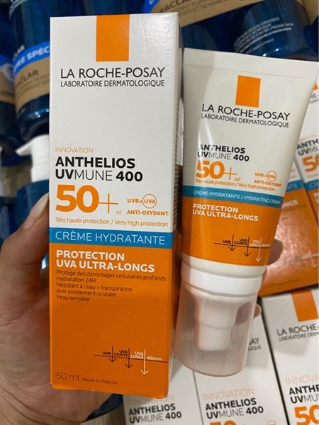 Kem Chống Nắng La Roche-Posay Anthelios UVmune 400 Moisturising Cream SPF50+ 50ml