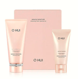 Set Sữa Rửa Mặt OHUI Miracle Moisture (100ml +200ml)