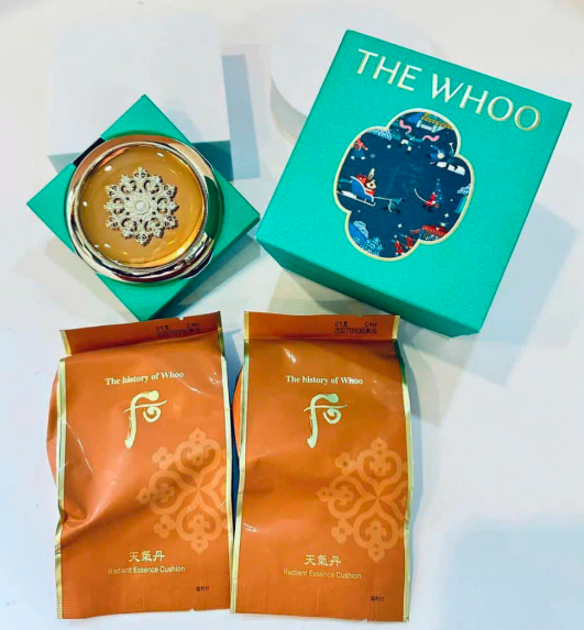 Phấn Nước Whoo Tái Sinh (Kèm 2 Lõi)