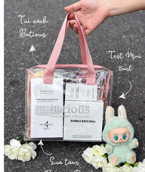 Set Sữa Tắm Trắng Da Batious(4 món)
