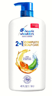 Cặp Gội Xả 2in1 Head & Shoulders Complete Scalp Care With Almond Oil & Aloe Vera 1,18l