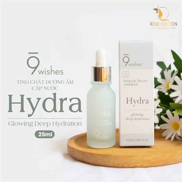 Tinh chất 9Wishes Hydra Glowing Deep Hydration 25ml