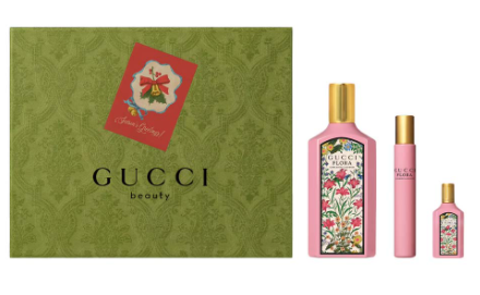 Set Gucci Flora Gorgeous Gardenia EDP (100ml + 7,4ml + 5ml)