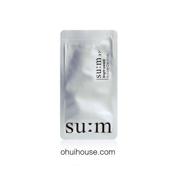 Gói sample Mặt Nạ Thải Độc Sum 37 Bright Award Bubble (trắng)