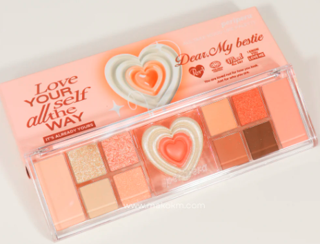 Bảng Phấn Mắt Peripera All Take Mood Like Palette 02 Peach Heaven
