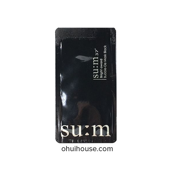 Gói sample Mặt Nạ Thải Độc Sum 37 Bright Award Bubble (đen)