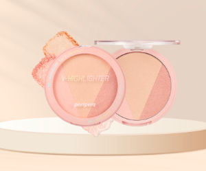 Phấn Bắt Sáng 3 Màu Ánh Nhũ Peripera Ink V Highlighter 01 8,3g