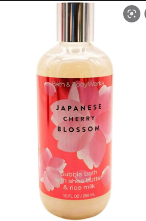Sữa Tắm bồn Bubble bath Bath & Body Works Japanese Cherry Blossom 295ml