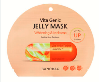 Mặt Nạ Banobagi Jelly mask Whitening & lelasma (cam) 30ml