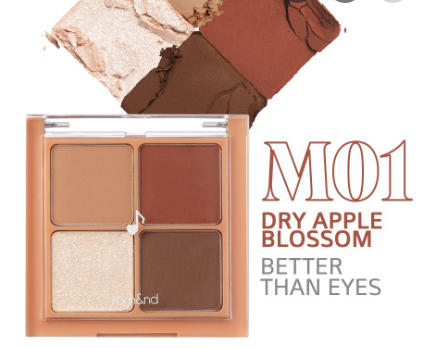 Bảng mắt Romand M01 Dry apple Blossom