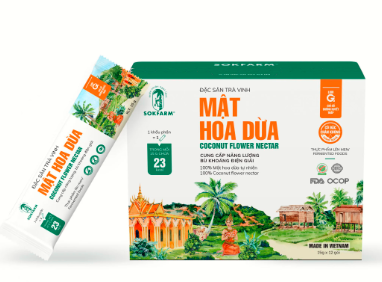 Mật hoa dừa Sokfarm stick 15gr