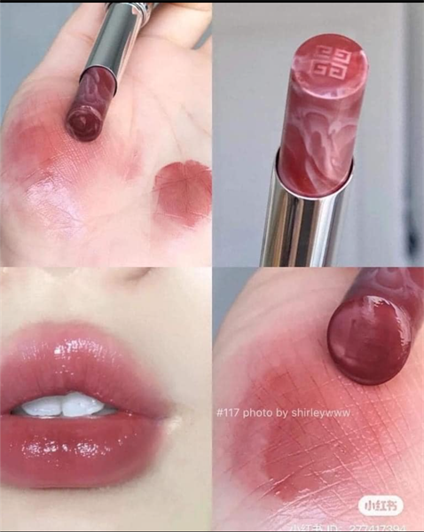 Son Dưỡng Givenchy Rose Perfacto 117 Chilling Brown 2.8g