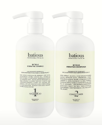 Cặp Gội Xả Batious Hydrating (Trắng) 500ml
