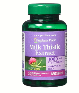Thuốc Bổ Gan Milk Thistle Extract Puritan’s Pride 1000mg 180 viên