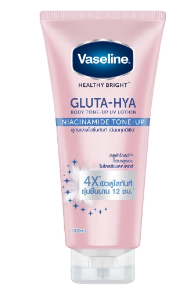 Dưỡng thể Vaseline Gluta - Hya Niacinamide tone up 300ml
