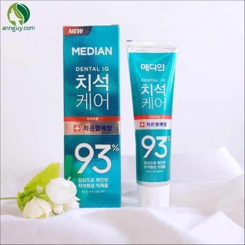 Kem đánh răng Median Dental IQ 93% (xanh lá) 120gr