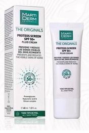 Kem Chống Nắng Marti Derm The Originals Proteos Screen SPF 50+ Fluid Cream 40ml
