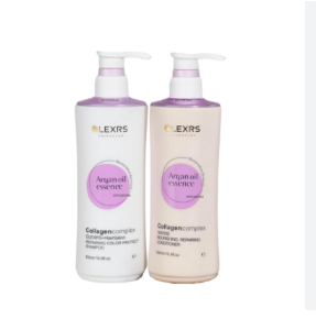 Cặp Gội Xả Olexrs Argan Oil Essence 960ml tím