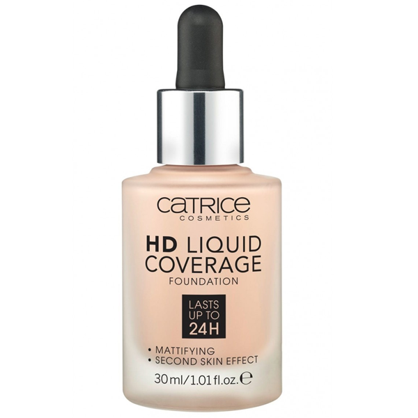 Kem Nền Catrice HD LiQuid Coverage Light Beige 010 30ml