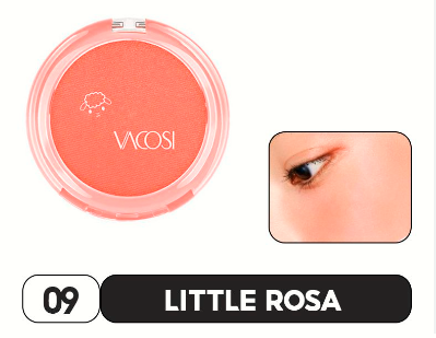 Phấn Má Vacosi Lolipop Blush Powder 09 Little Rosa 7,3g