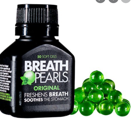 Viên Uống Thơm Miệng Breath Pearls Original Úc (50 viên)