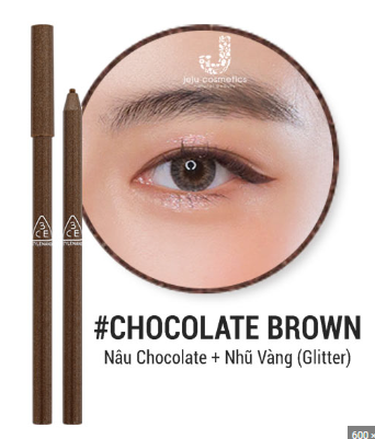 Chì Kẻ Mày 3CE Super Slim Eye Brown Choco Brown