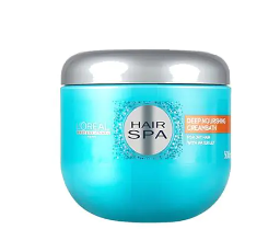 Ủ tóc L'oreal Hair Spa Deep Nourishing (màu xanh) 500ml