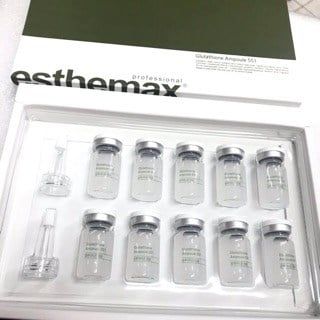 Tinh chất tế bào gốc Esthemax Glutathione Ampoule 551 5ml*10 lọ – LV PERFUME