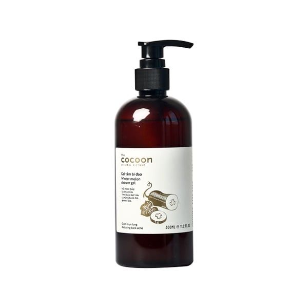 Gel tắm bí đao trị mụn lưng Cocoon 300ml