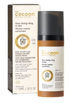 Kem Chống Nắng Cocoon bí đao SPF 50+ PA++++ 50ml
