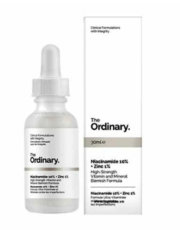 Tinh Chất The Ordinary Niacinamide 10% + Zinc 1% 30ml