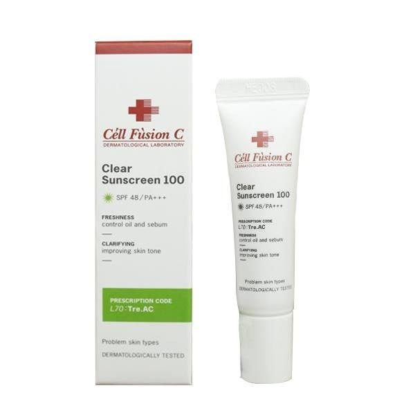 Kem Chống Nắng Cell Fusion C Clear Sunscreen 100 SPF 48/PA+++ 50ml