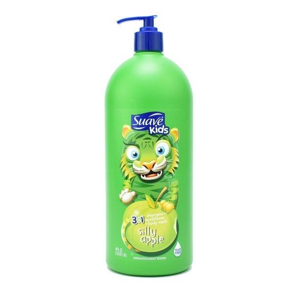 Sữa Tắm Gội Suave Kid 3 In 1 Silly Apple 1,18L