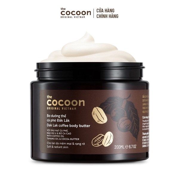 Bơ Dưỡng Thể Cocoon 200ml