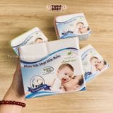  Khăn sữa cho bé, khăn sữa gạt nhật 4 lớp mềm mại cho bé sơ sinh ( Set 10 khăn ) 