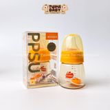  Bình sữa Wesser cổ hẹp nhựa PPSU cao sấp, chịu nhiệt an toàn cho bé sơ sinh và trẻ nhỏ 